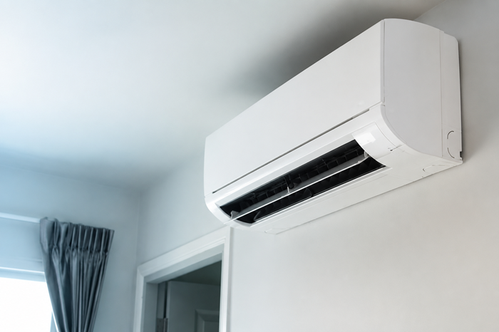 Split system air conditioning installation Logan - wall-mounted unit by Fully Spark'd Electrical